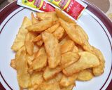 Foto langkah ke 4 dari resep Potato Wedges 4 Bahan.