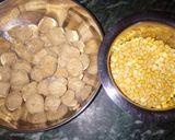 A picture of step 1 of Soya and chanadal kabab,.