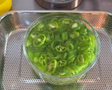 A picture of step 4 of Spicy Winter Immunity Green Chili Preserve.