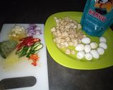 Foto langkah ke 2 dari resep Tahu Telur puyuh bumbu kecap.