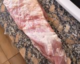 Foto del paso 1 de la receta: Pecho de chancho al horno con crostita (opciones)