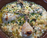 Foto del paso 3 de la receta: Muslitos de pollo al Roquefort con dátiles y zumo de naranja 🍗