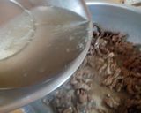 A picture of step 12 of Dry beef chilli.