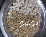 A picture of step 4 of Pan Roasted High Protein Namkeen.
