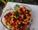 कॉर्न चाट(corn chaat recipe in Hindi) रेसिपी चरण 3 फोटो