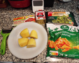 Foto del paso 1 de la receta: Potaje de garbanzos con alubias, acelgas y pringá