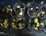 A picture of step 7 of Custard Fruit trifle.