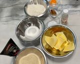 A picture of step 1 of Buttery Lunar New Year Almond cookies.