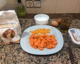 Foto del paso 1 de la receta: Pastel de zanahorias, chocolate blanco y crema de queso