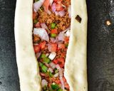 A picture of step 11 of Turkish Pide.