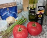 Foto del paso 1 de la receta Templada de Tomate Rosa y Trigueros