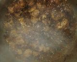 A picture of step 2 of Sabzi gosht.(mutton).