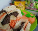 Foto langkah ke 7 dari resep Bakpao Karakter Jeruk (No Mixer).