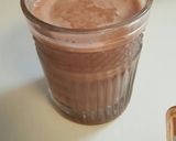 A picture of step 2 of Simple Chocolate Raspberry Milkshake.