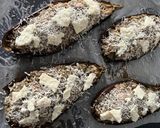 Foto del paso 6 de la receta Berenjenas Rellenas de Quinoa y Atún, Gratinadas con Queso Azul y Pecorino!!!!!