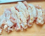四季豆炒雞腿肉的食譜步驟4照片