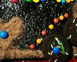 A picture of step 5 of 3 ingredient Oreo Cake/Lockdown Cake🎂🍪🍫.