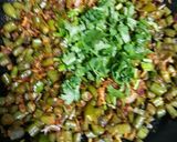 A picture of step 4 of Green beans fry.