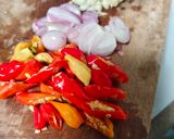 Foto langkah ke 2 dari resep Tumis Gambas Udang.