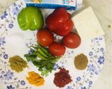A picture of step 1 of Dhaba style paneer bhurji.
