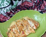 Foto langkah ke 3 dari resep Telur Dadar Cumi.