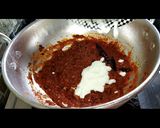 A picture of step 3 of Paneer Masala.