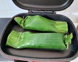 Foto langkah ke 11 dari resep Nasi bakar teri petai.