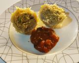 কদম ফুল মোমো। রেসিপির ধাপ 5 ছবি