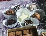 Hình bước làm 9 của món Nama Chocolate