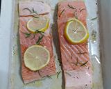 Foto del paso 1 de la receta: Salmón a la manteca y limón