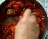 A picture of step 4 of Chana-methi nu khattu athanu.
