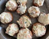 Foto del paso 3 de la receta: Champiñones rellenos horneados! Snack saludable y súper fácil