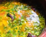 A picture of step 2 of Ginger lime rasam.