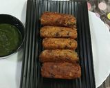 A picture of step 6 of Raw Banana sweet potato cutlets.