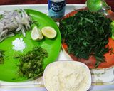 রুজোট পাতার বড়া। Perilla leaf fritters রেসিপির ধাপ 1 ছবি