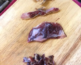 Foto del paso 5 de la receta: Acelgas silvestres con garbanzos y jamón 👩‍🌾