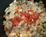 Foto del paso 4 de la receta: Zuchinni relleno con vegetales (100% vegetariano)