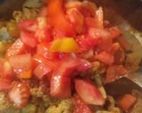 A picture of step 5 of Aloo Gobi Matar Sabzi (Potato, Cauliflower, and Pea Curry).