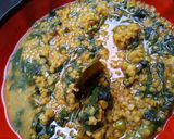 মুসুরির ডালে পাটশাক রেসিপির ধাপ 4 ছবি