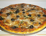 Foto del paso 13 de la receta: Pizza económica con rulo de queso de cabra (Glaciar)
