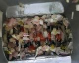 A picture of step 2 of Kofta Curry.