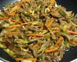 Foto del paso 5 de la receta Ternera salteada con verduras