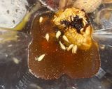 A picture of step 1 of Musk melon seeds sharbat.