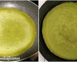 Foto del paso 4 de la receta Crepes con té matcha