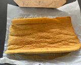 A picture of step 2 of Coconut roulade.