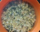 A picture of step 1 of Panchmel dal.