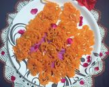 A picture of step 5 of Instant Kesar Jalebi.