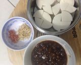 Hình bước làm 1 của món Đậu hũ sốt tương hột