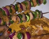 A picture of step 3 of Grill chicken kebab.
