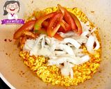 Foto langkah ke 5 dari resep Pepes Tahu Jamur Vegan alaMetut 👩‍🍳.